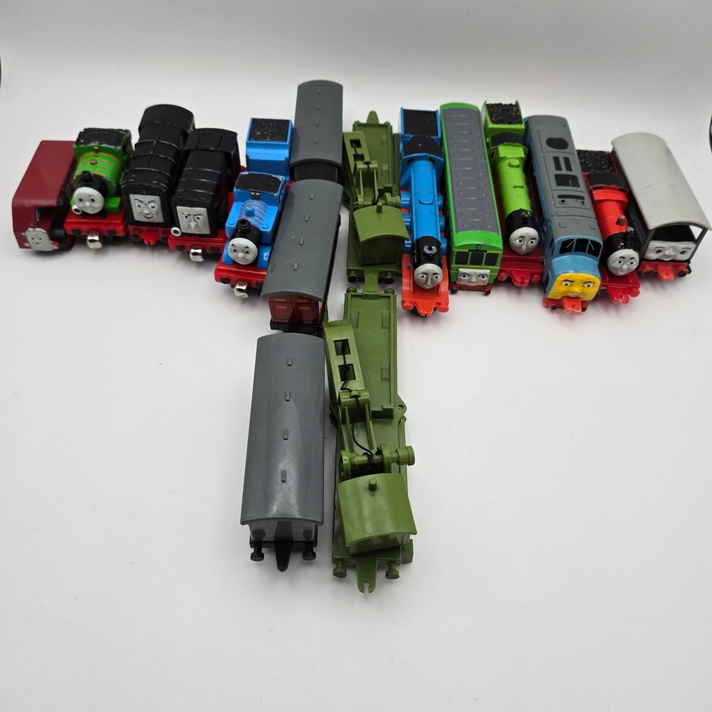 ERTL Thomas & Friends Vintage Lot of 17 Diecast Trains 80s 90s 00s Sodor Railway